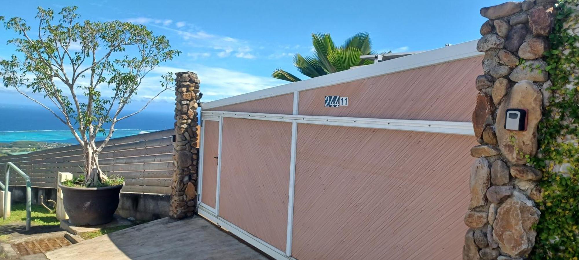 Logement Cosy Avec Piscine Et Vue Tahiti Punaauia Buitenkant foto